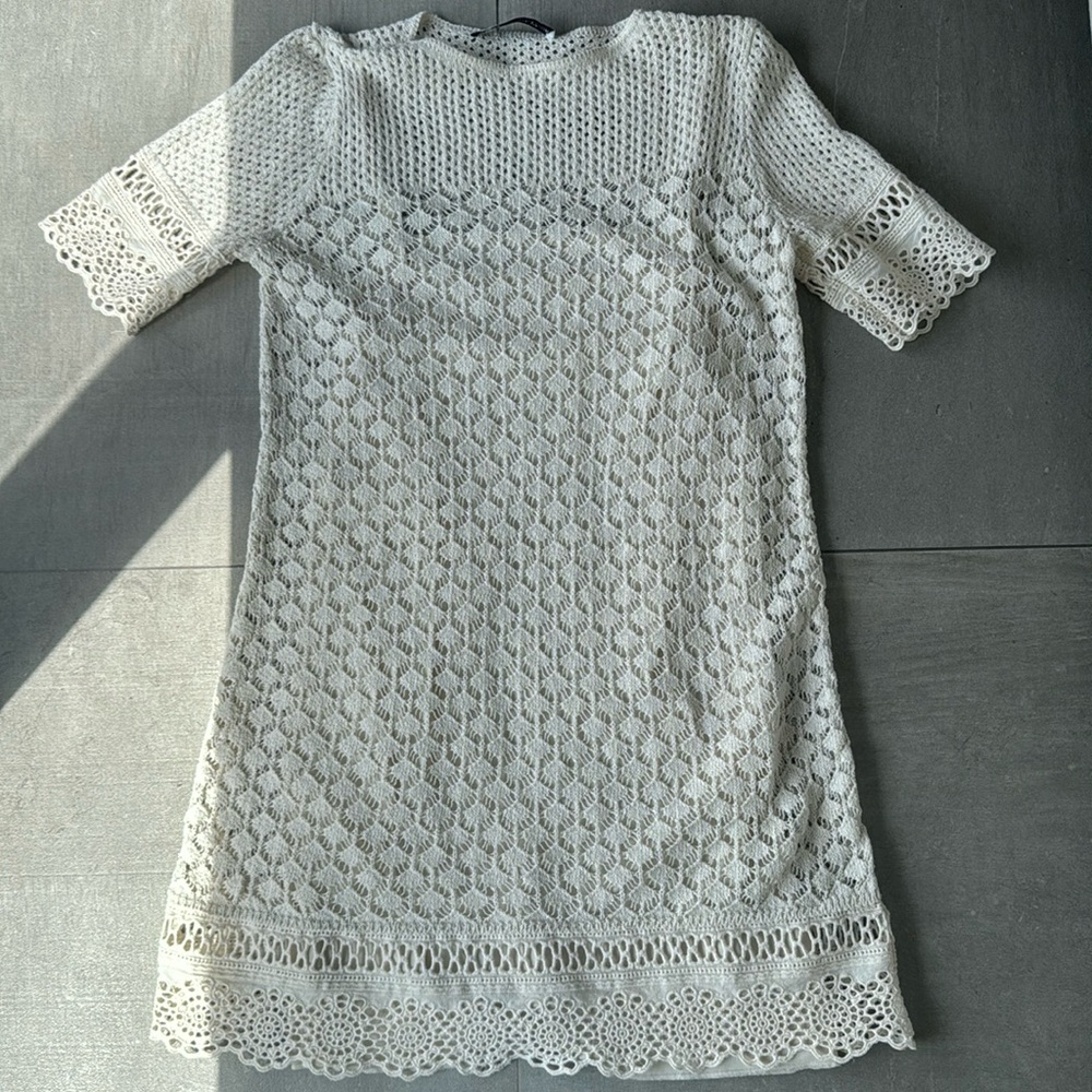 Zara Crochet Dress